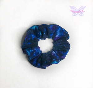 Blue Galaxy Scrunchie